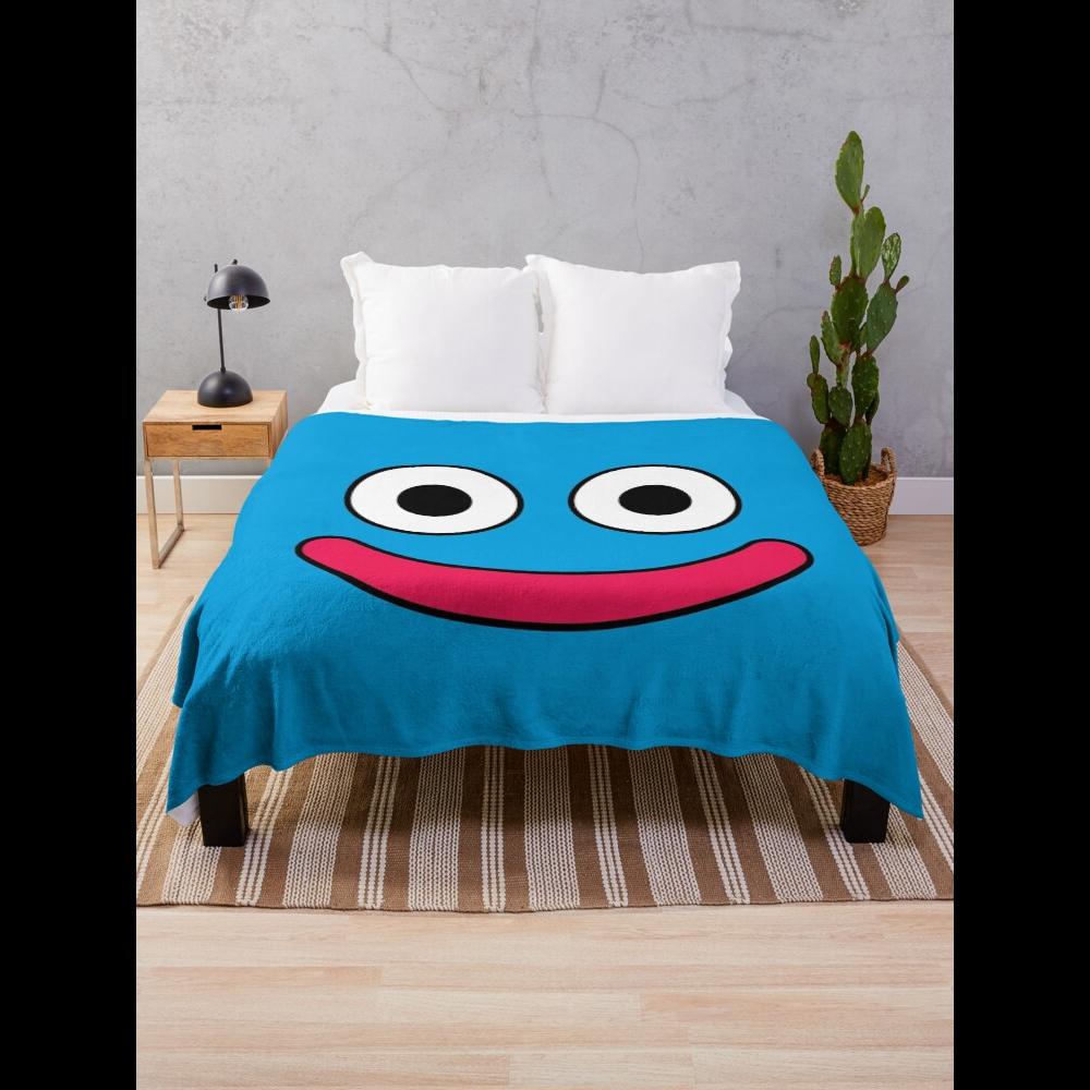 Home Textiles Throw - Dragon Quest Slime Throw Blanket Soft