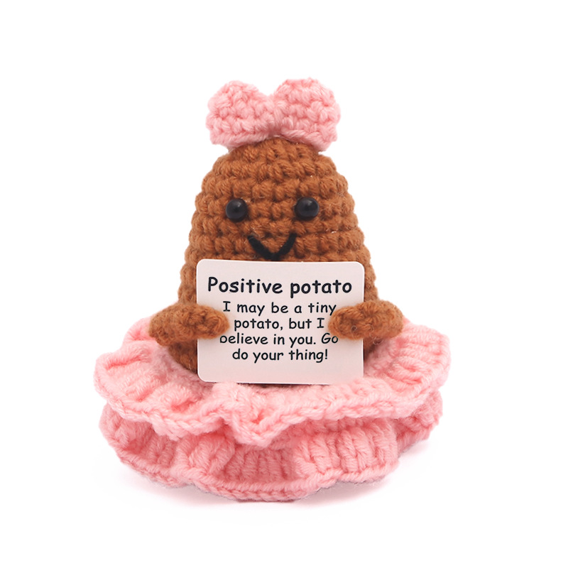 Home Textiles Today - Positive Crochet Potato Princess Doll With