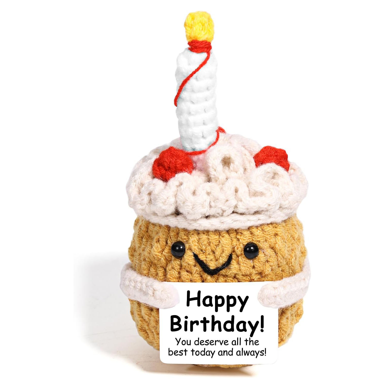 Home Textiles Today - New Funny Emotional Support Positive Crochet