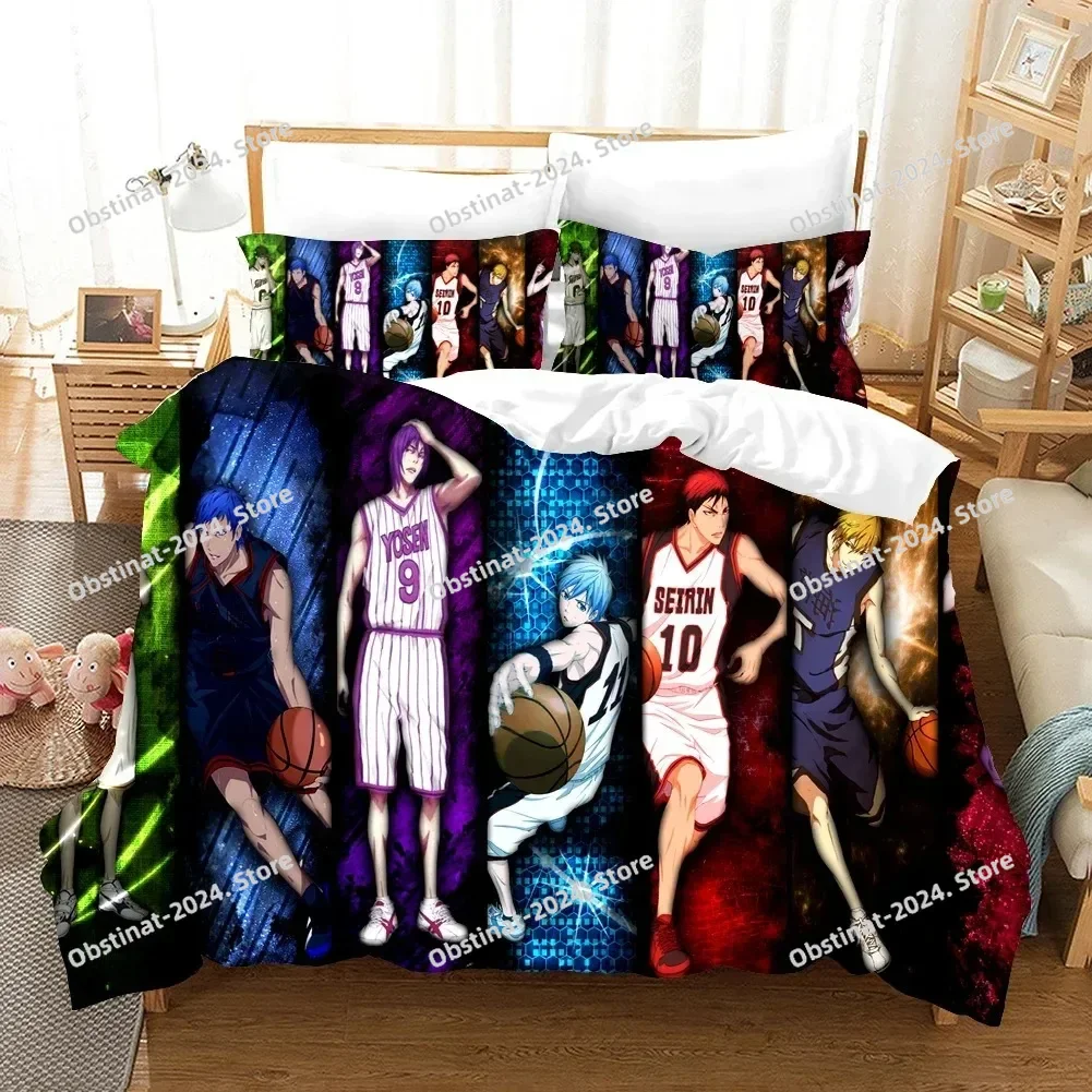 Home Textiles Super Soft - Anime Kids Kuroko's Basketball Bedding Set