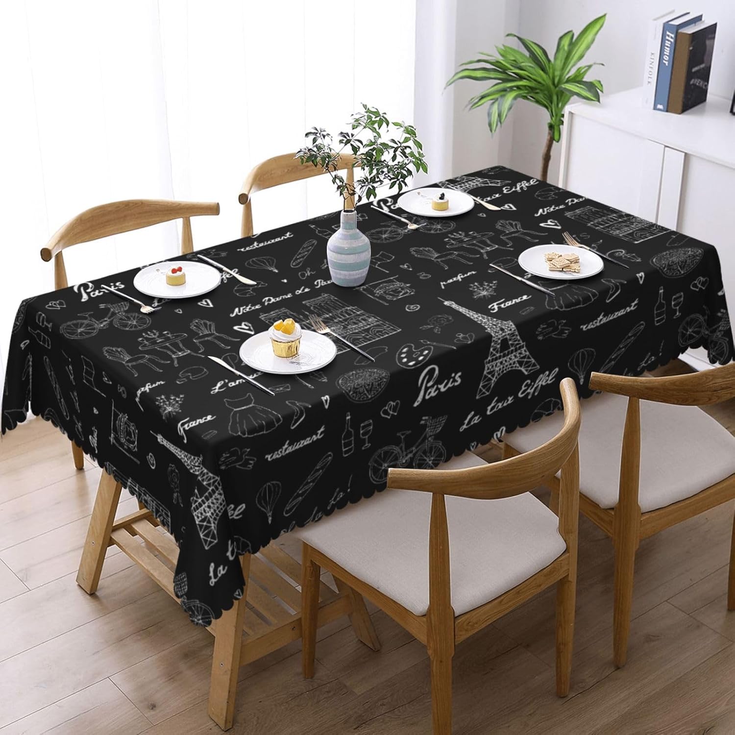 Eiffel Tower Tablecloth France - огляд і ціна Home Textiles Paris