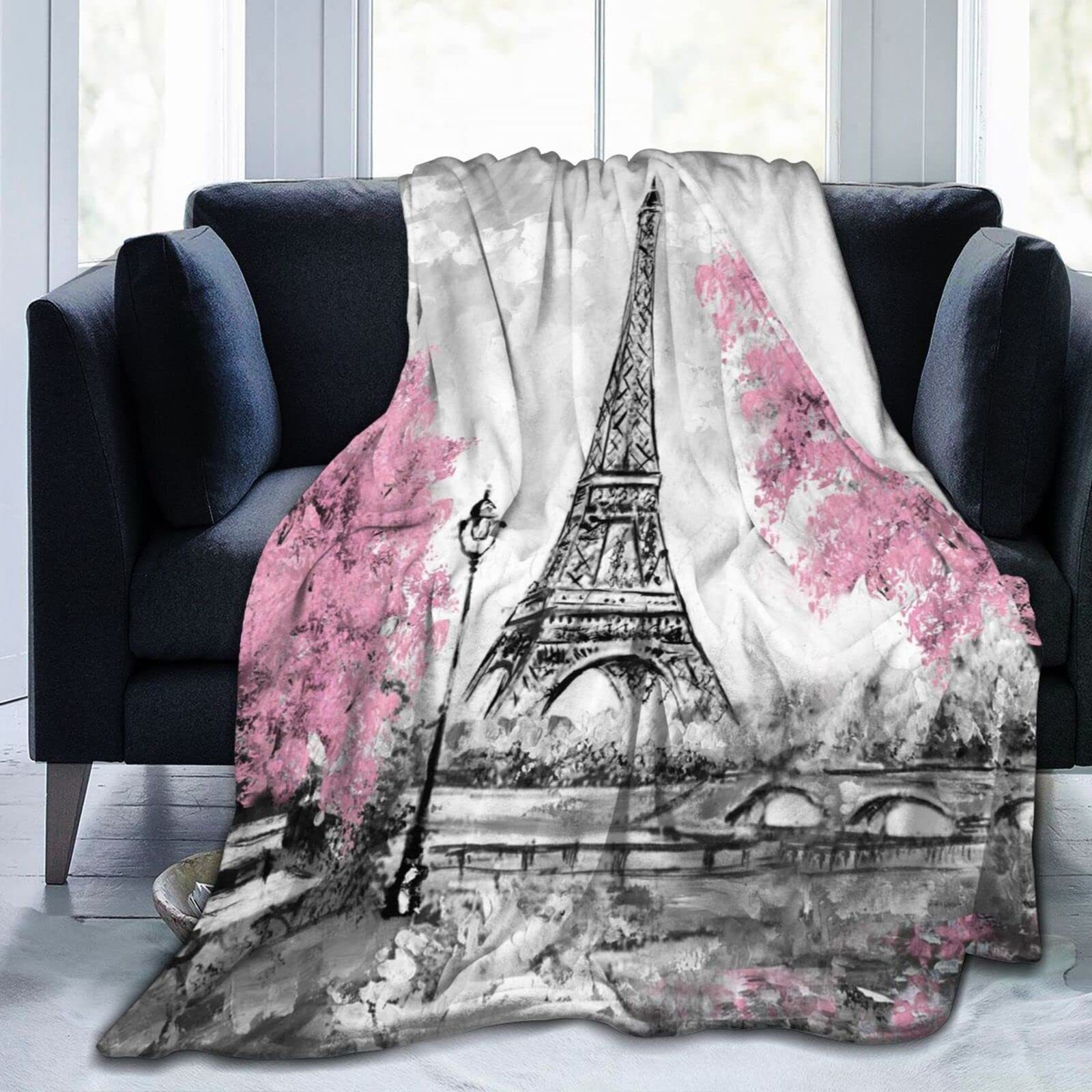 Eiffel Tower in Paris Printed  - огляд і ціна Home Textiles Paris