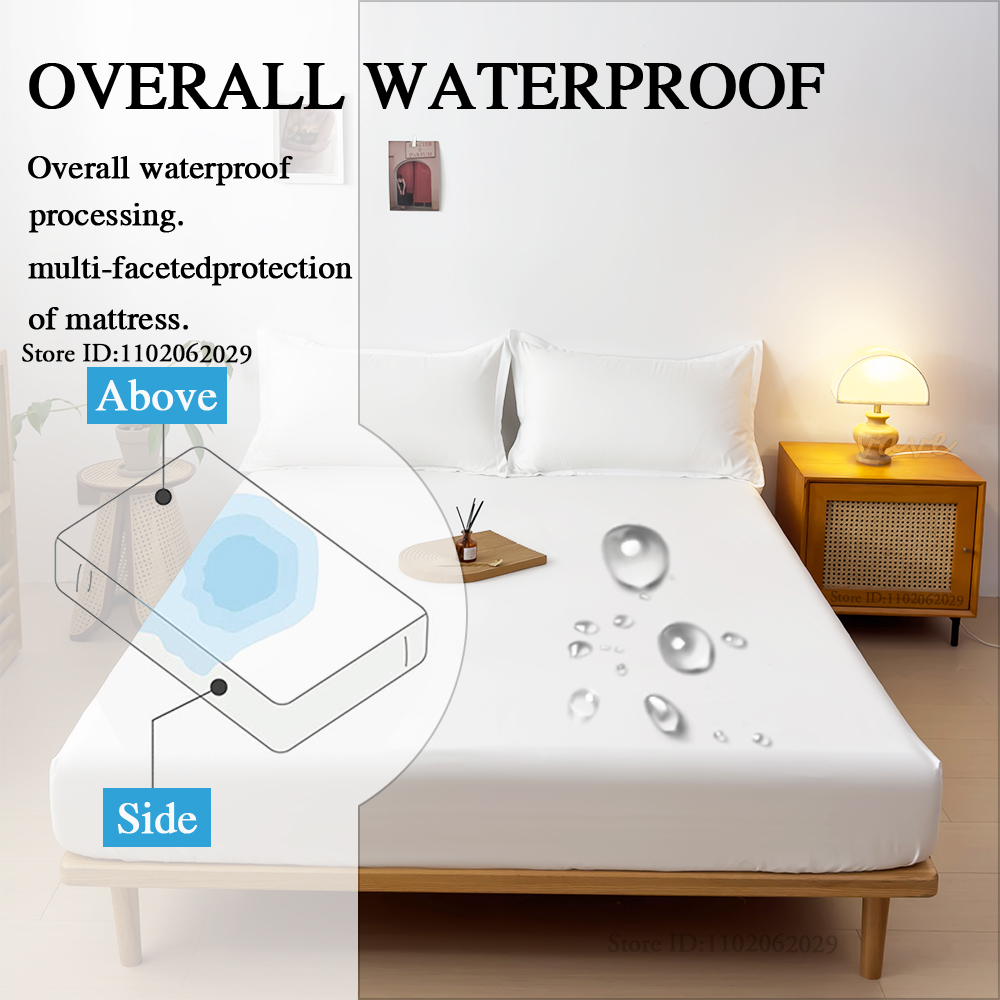 Waterproof Mattress Cover Bed  - огляд і ціна Home Textiles Throw