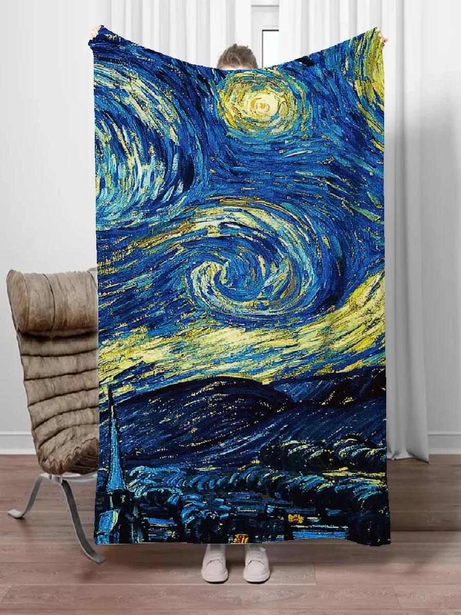 Van Gogh Boho Throw Blanket fo - огляд і ціна Home Textiles Throw