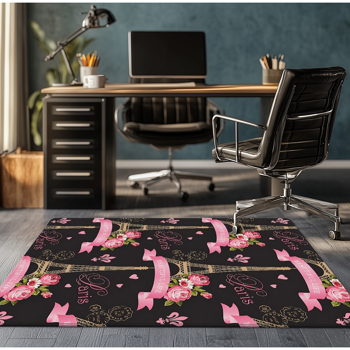 Paris Eiffel Tower Rose Pink C - огляд і ціна Home Textiles Paris