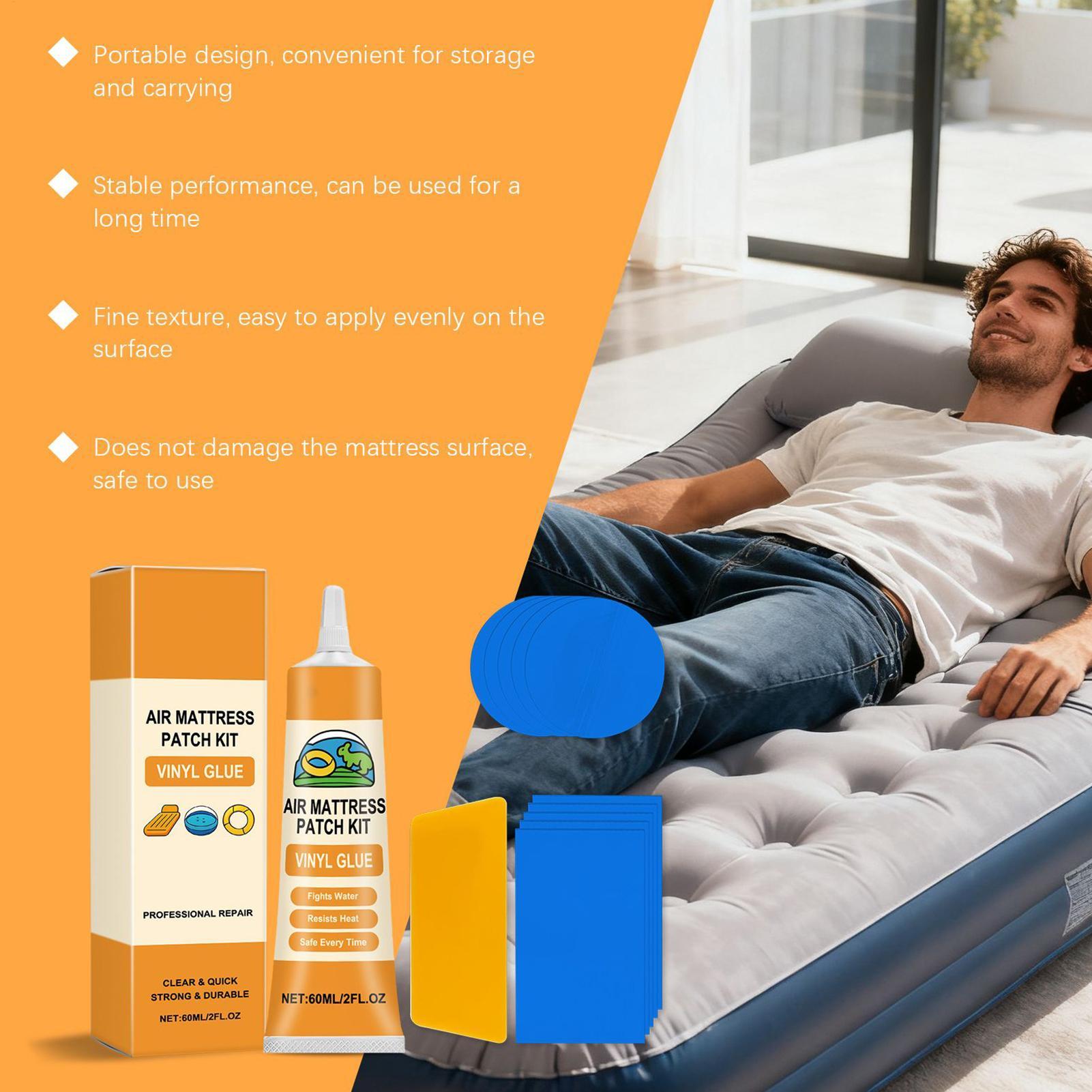 Repair Patch Kit Vinyl Waterpr - огляд і ціна Fitted Sheet Deep