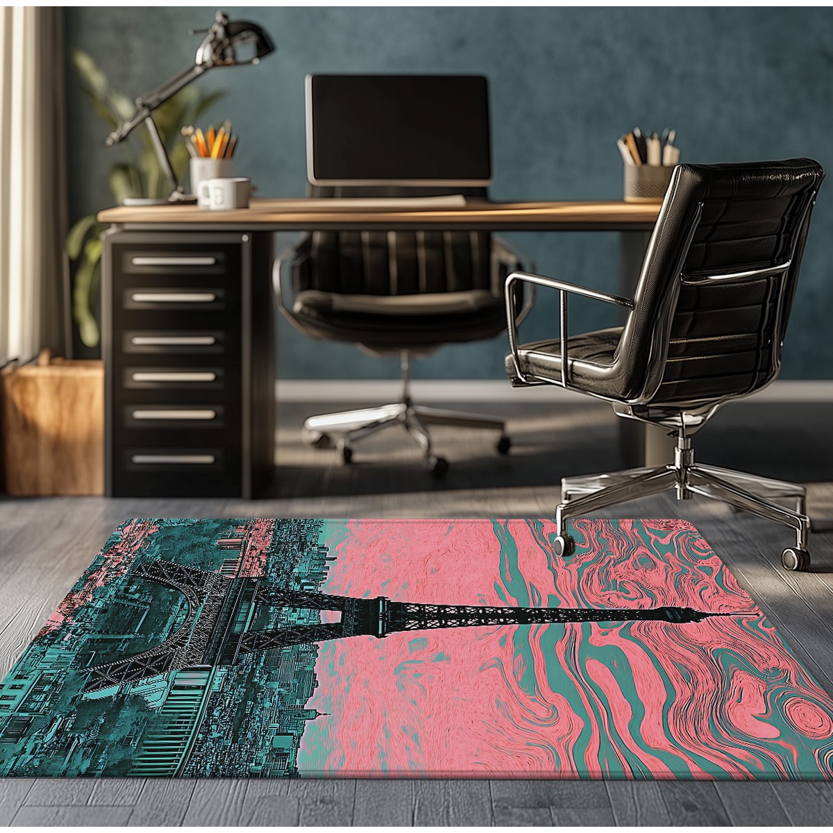Crystal Velvet Rug Eiffel Towe - огляд і ціна Home Textiles Paris