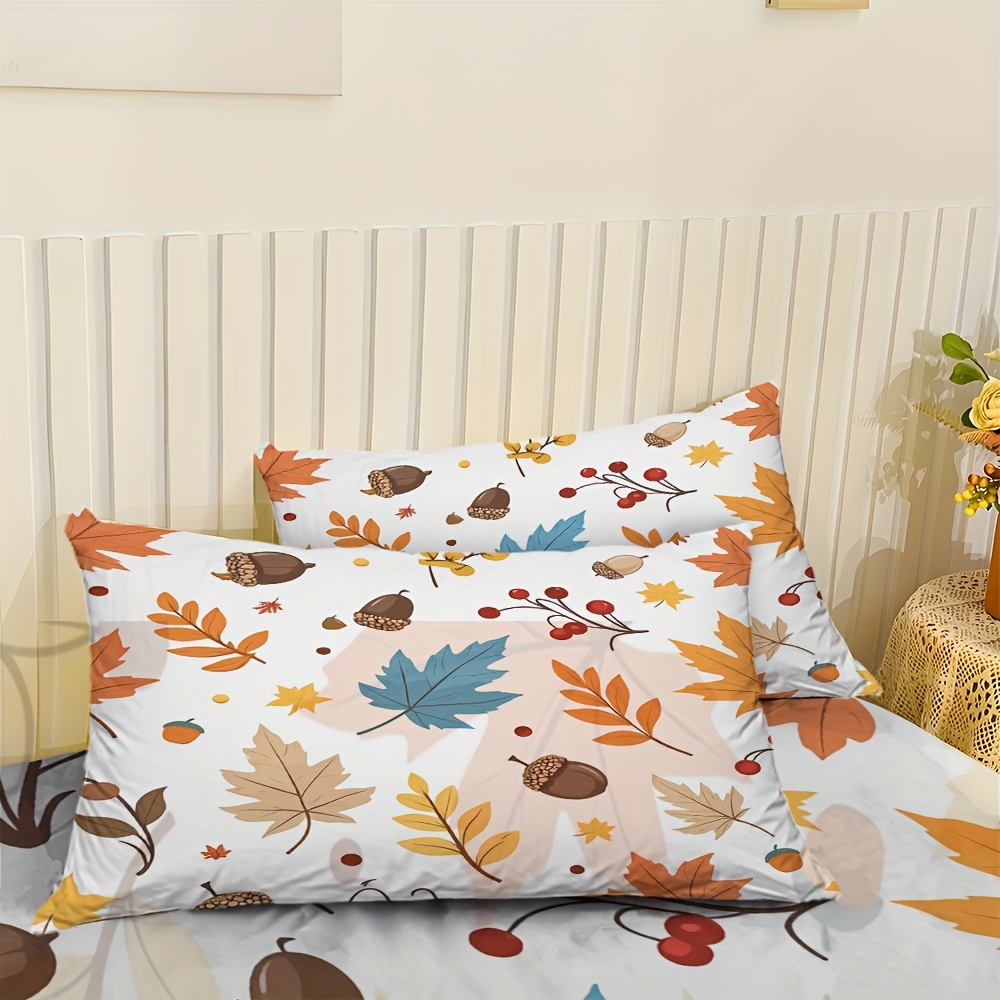 Autumn Leaves and Chestnut Bed - огляд і ціна Fitted Sheet Deep