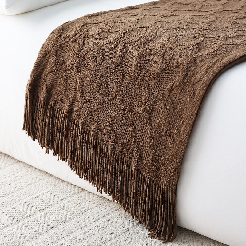 Nordic Knit Bed Runner  Soft T - огляд і ціна Home Textiles Throw