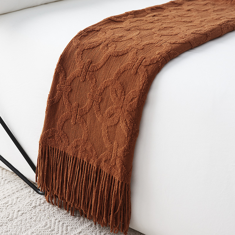 Nordic Knit Bed Runner  Soft T - огляд і ціна Home Textiles Throw