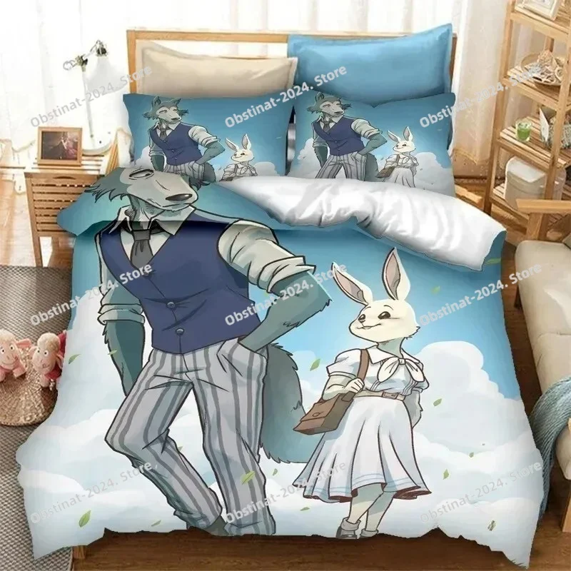 Anime BEASTARS Bedding Set Pri - огляд і ціна Home Textiles Super Soft