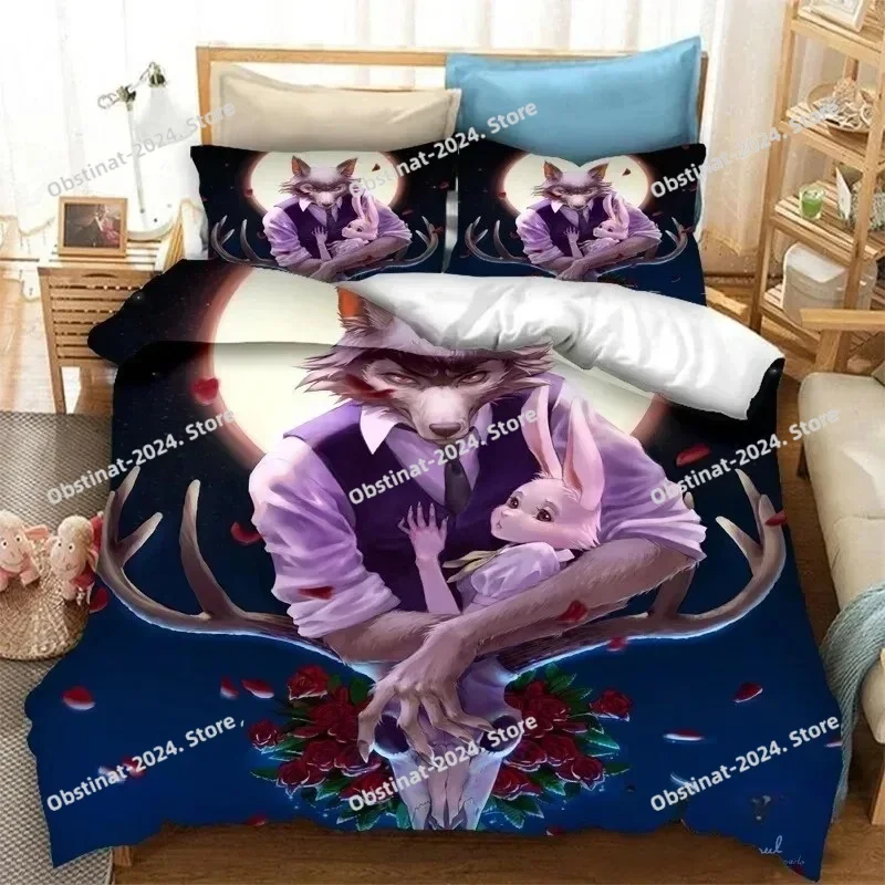 Anime BEASTARS Bedding Set Pri - огляд і ціна Home Textiles Super Soft