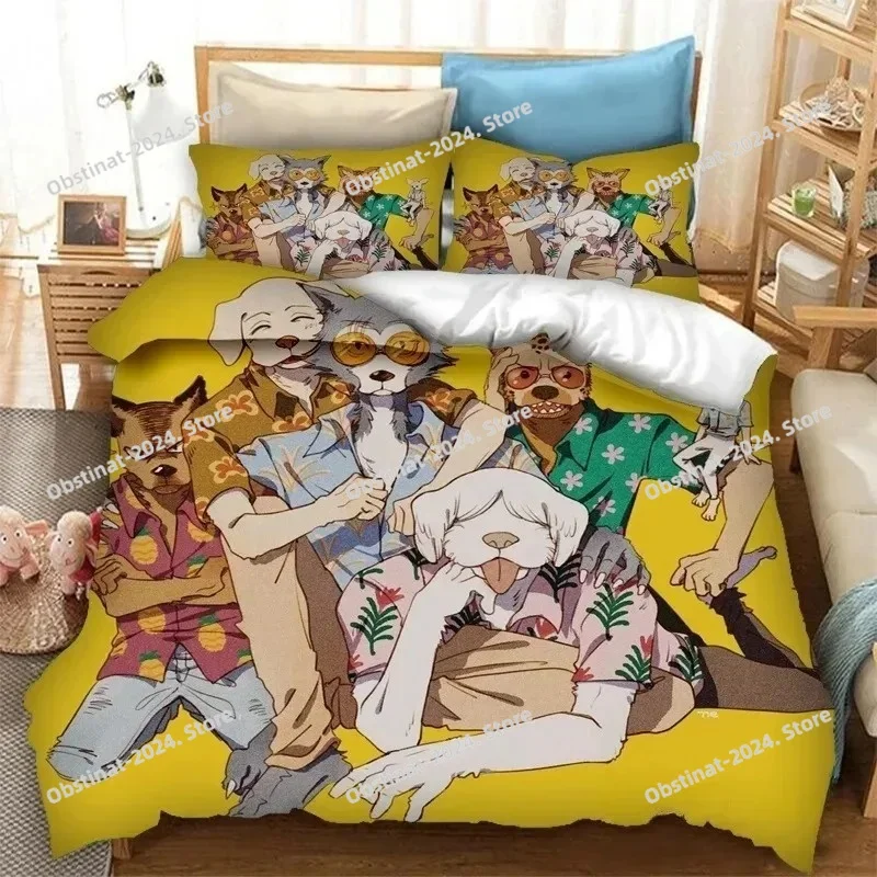 Anime BEASTARS Bedding Set Pri - огляд і ціна Home Textiles Super Soft