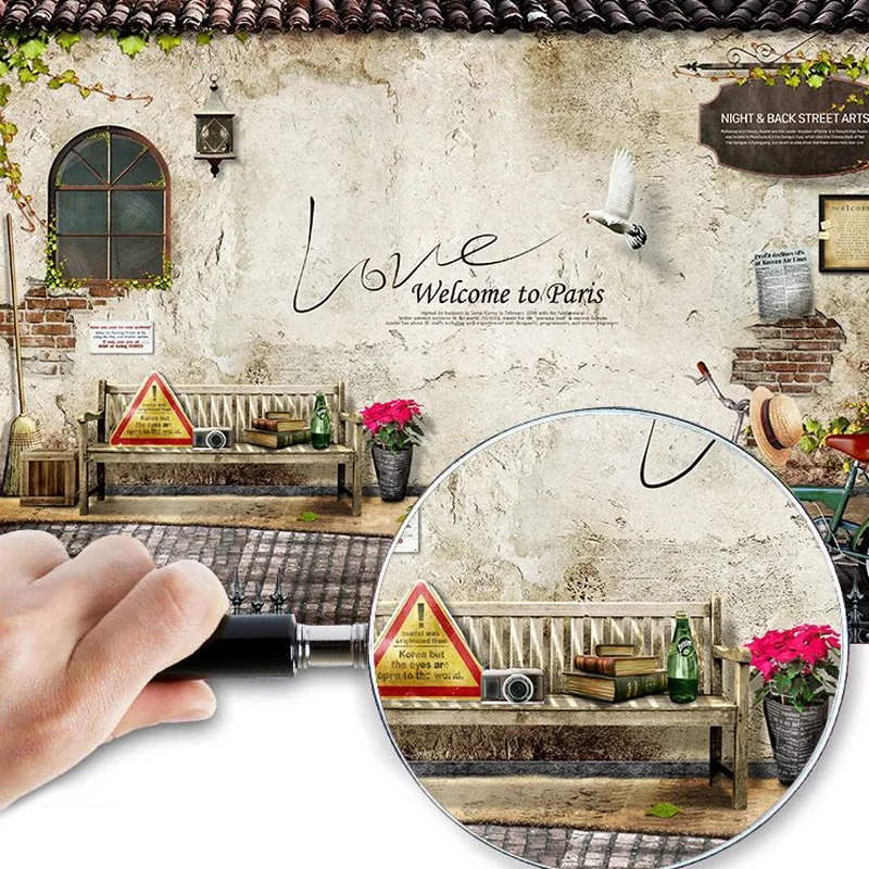 Papel De Parede 3D Custom Wall - огляд і ціна Home Textiles Paris