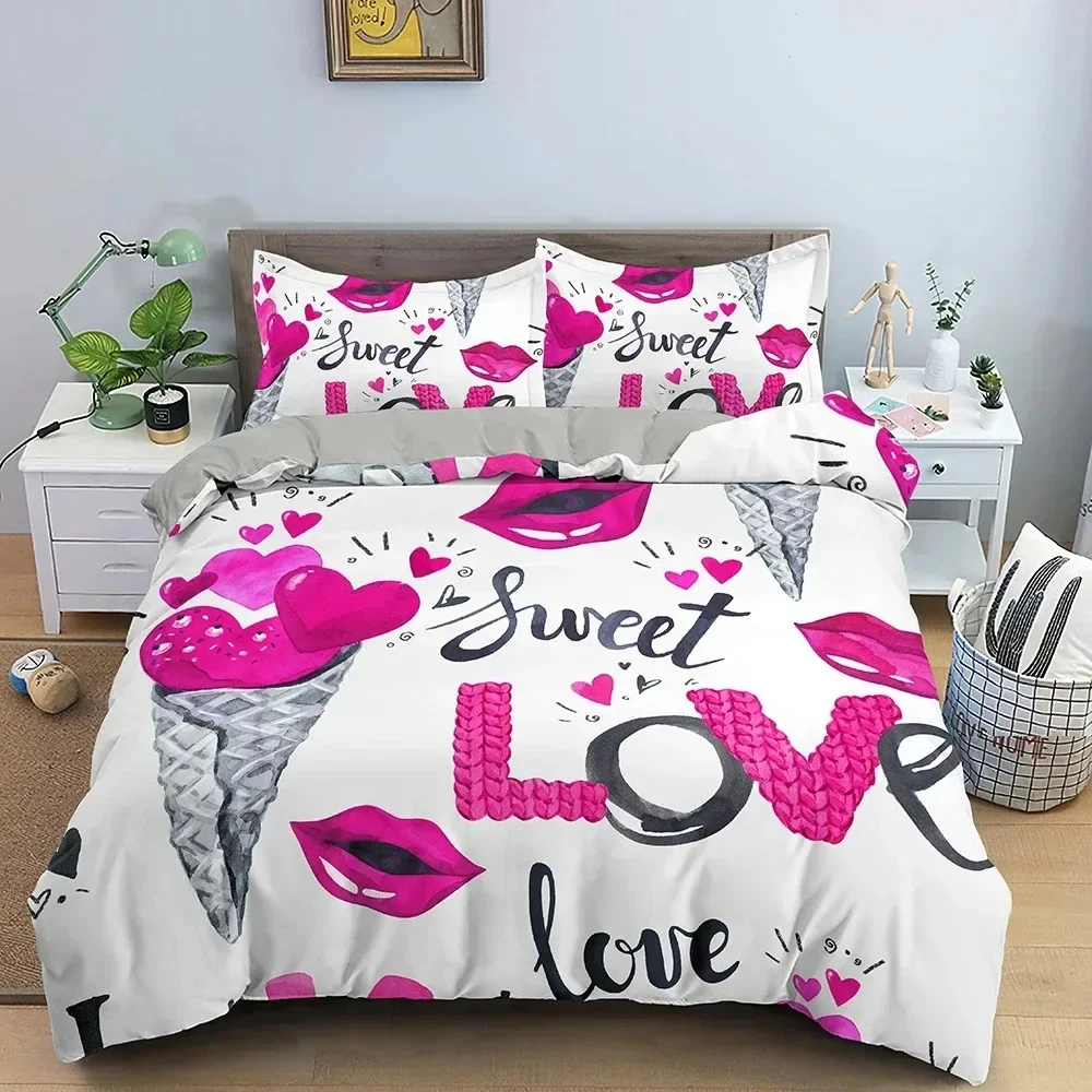 3D Love Heart Duvet Cover Pari - огляд і ціна Home Textiles Paris