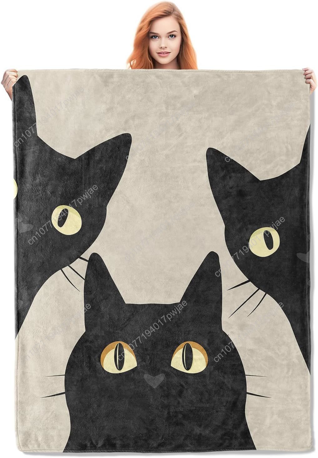Funny Cat Blanket Gifts for Wo - огляд і ціна Home Textiles Throw
