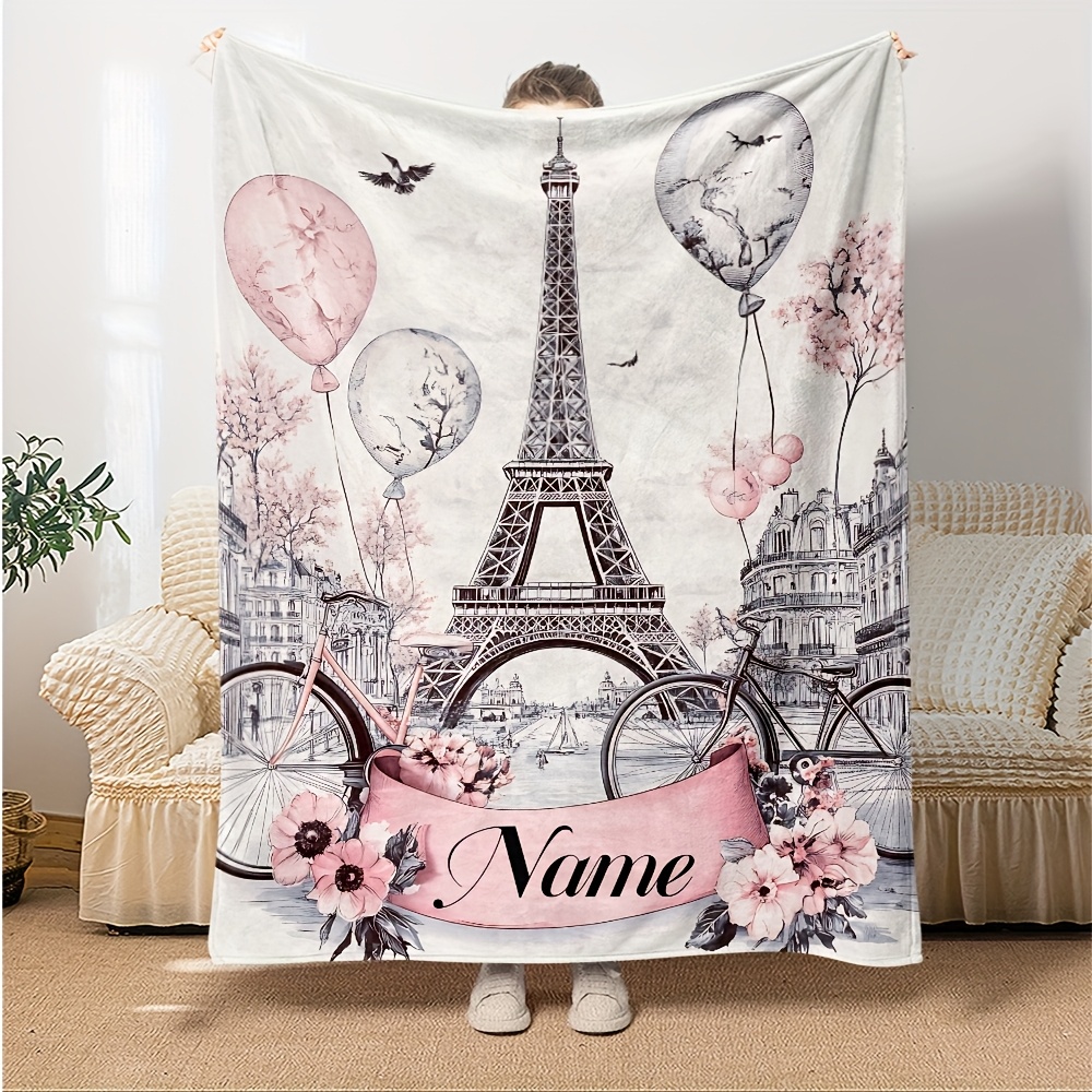 Personalized Paris Blanket Nam - огляд і ціна Home Textiles Paris