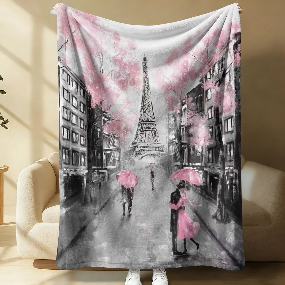 Paris Rainy Day Romantic Flann - огляд і ціна Home Textiles Paris