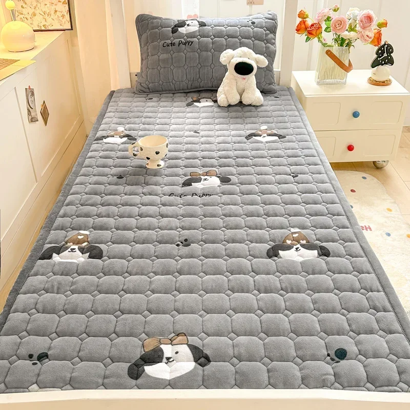 Cartoon Printed Warm Bed Mattr - огляд і ціна Home Textiles Super Soft
