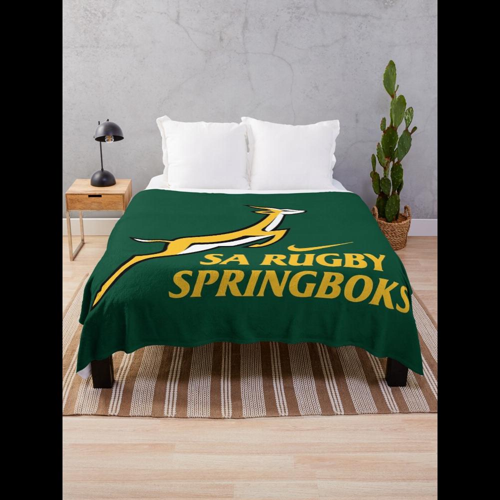 Springbok Rugby Throw Blanket  - огляд і ціна Home Textiles Throw