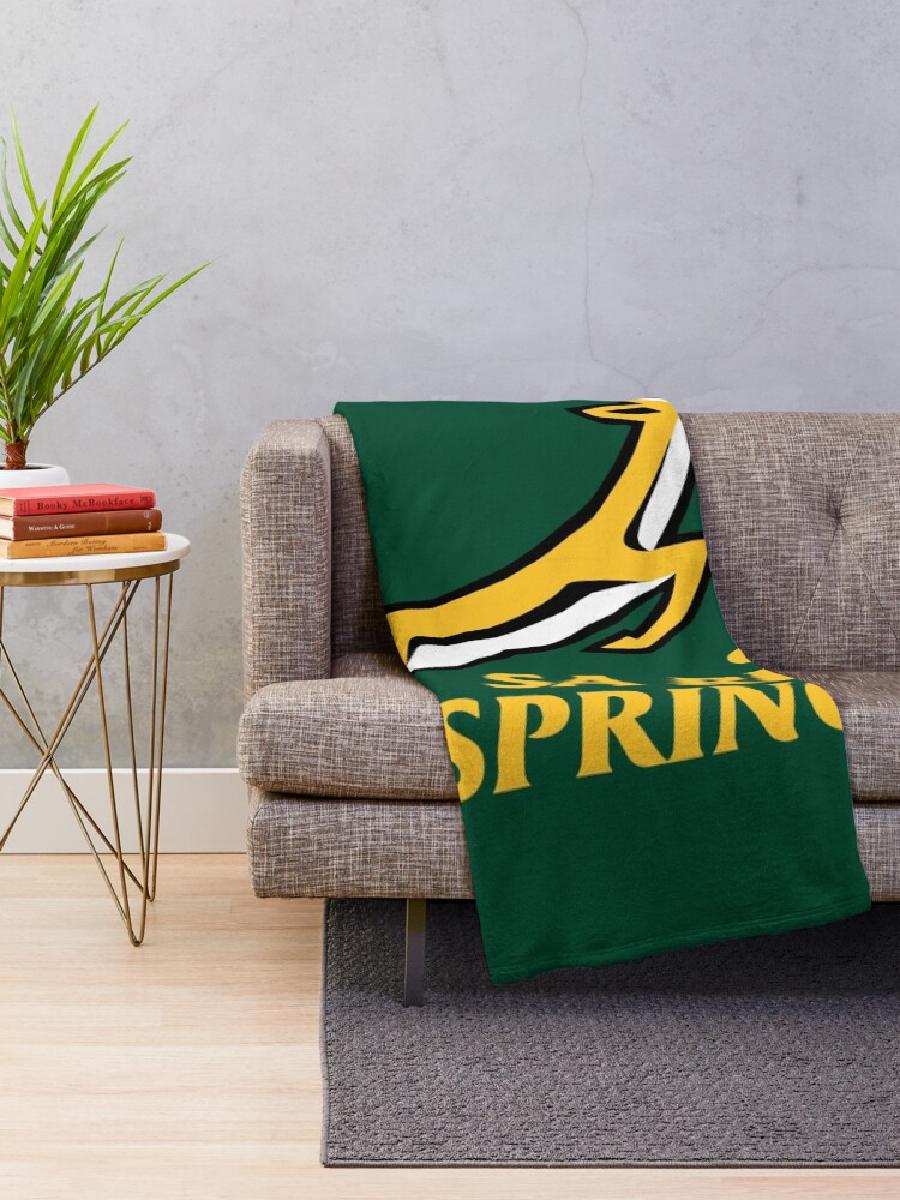 Springbok Rugby Throw Blanket  - огляд і ціна Home Textiles Throw