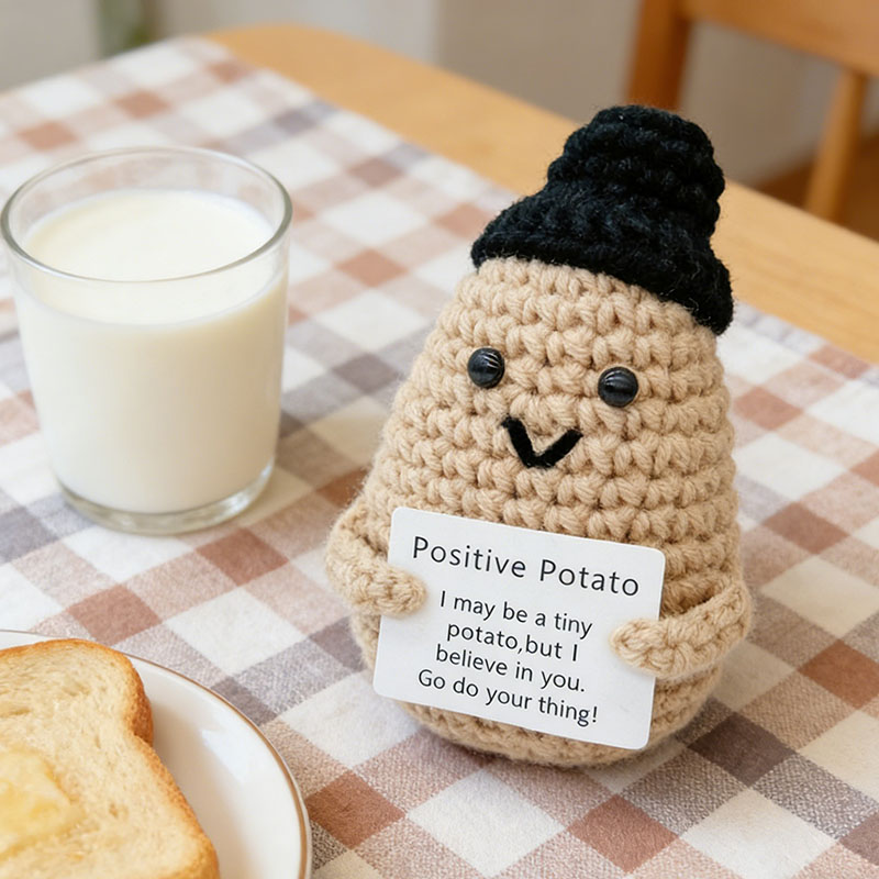 Cute Positive Potato Crochet D - огляд і ціна Home Textiles Today