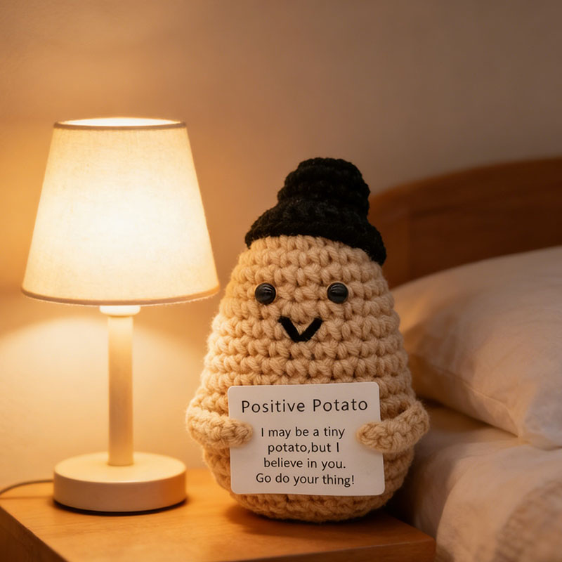 Cute Positive Potato Crochet D - огляд і ціна Home Textiles Today