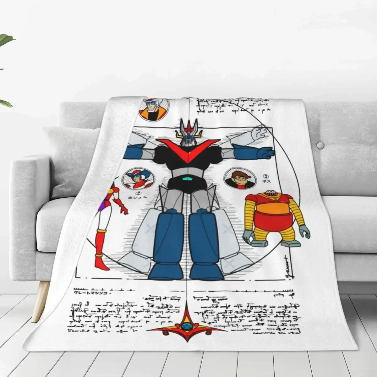 Mazinger Z Robot Tranzor Z Mer - огляд і ціна Home Textiles Super Soft